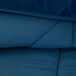 Set de Edredón Full Queen Eloise para Dormitorio Color Navy