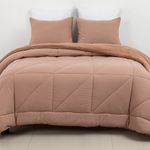Set de Edredón King Eloise para Dormitorio Color Cocoa