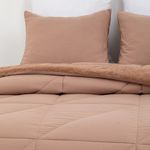 Set de Edredón King Eloise para Dormitorio Color Cocoa