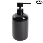 Organizador para Baño con Dispensador de Jabón y Portacepillos Color Negro