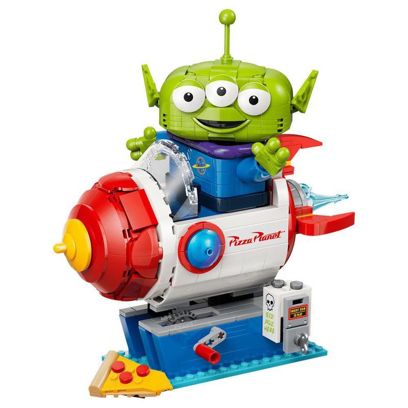LEGO Disney Marcianito con Cohete de Pizza Planet de 714 Piezas