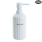 Dispensador de Jabón Líquido con Bomba Diseño Rayado Color Surtido
