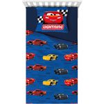 Set de Sábanas en Microfibra 80 GSM Disney Cars Tamaño Full