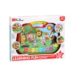 Tablet Interactiva Learning Fun Lectura de Animales con Luz y Sonido Multicolor