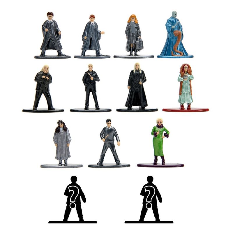 Mini Figura Sorpresa Harry Potter Nano Metalfigs Diseños Surtidos