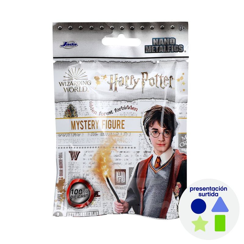 Mini Figura Sorpresa Harry Potter Nano Metalfigs Diseños Surtidos
