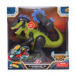 Dinosaurio Warrior Tech con Luz y Sonido Diseños Surtidos