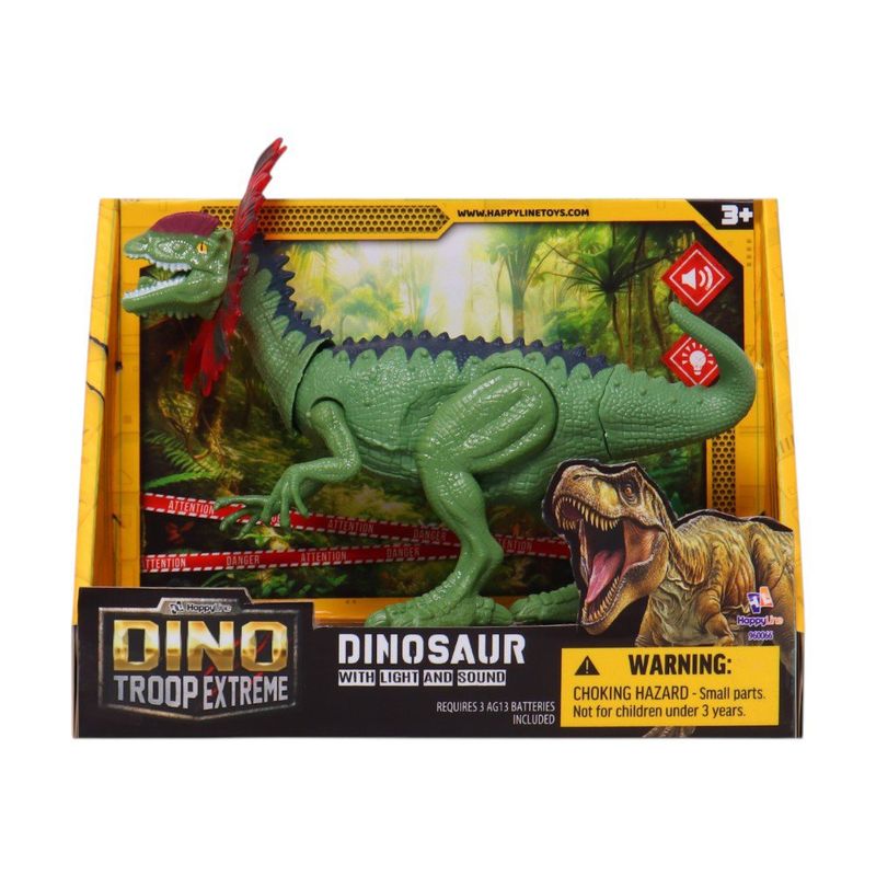 Dinosaurio Dino Troop Extreme con Luz y Sonido Diseños Surtidos
