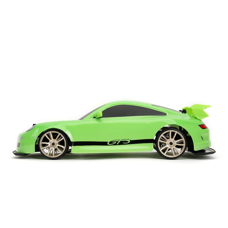 Carro Fast & Furious Porsche 911 GT3 R/C Drift Escala 1:10 Color Verde