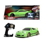 Carro Fast & Furious Porsche 911 GT3 R/C Drift Escala 1:10 Color Verde