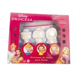 Set de 3 Figuras de Yeso para Colorear Disney Princesas