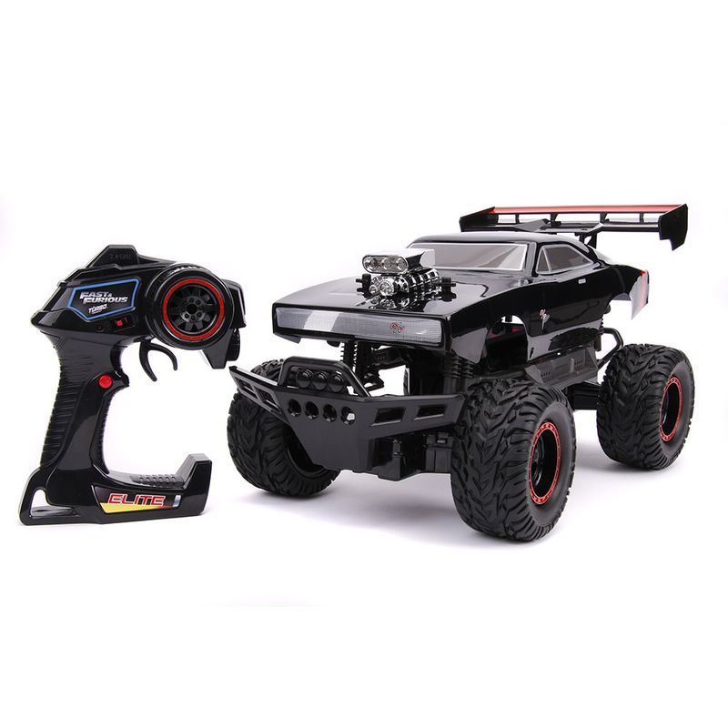 Carro Fast & Furious Dodge Charger R/T 4x4 R/C Escala 1:12 Color Negro