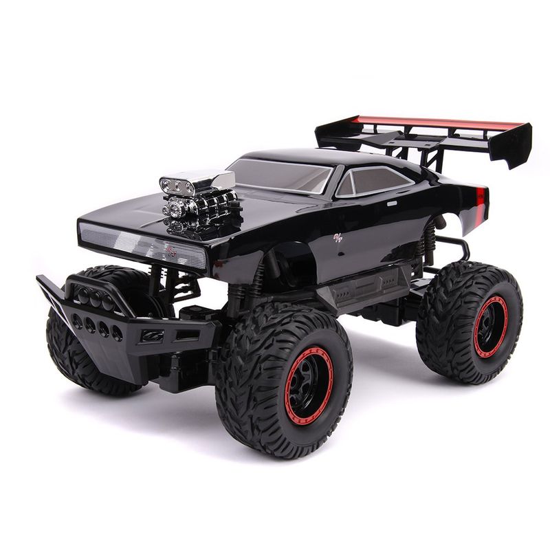 Carro Fast & Furious Dodge Charger R/T 4x4 R/C Escala 1:12 Color Negro