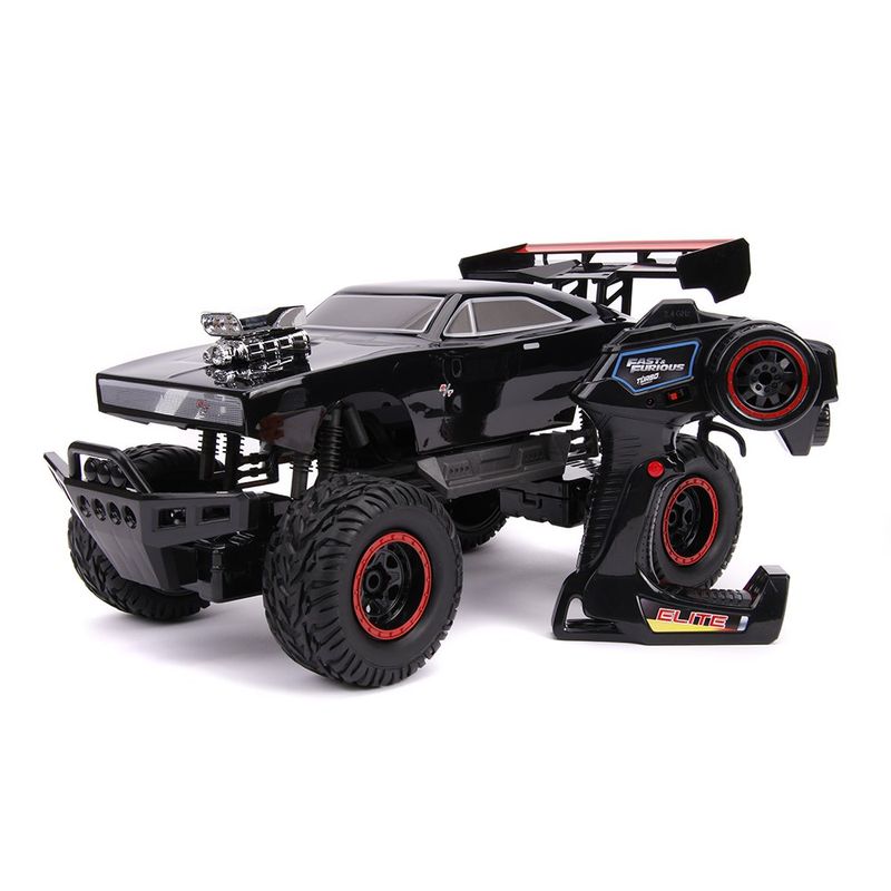 Carro Fast & Furious Dodge Charger R/T 4x4 R/C Escala 1:12 Color Negro