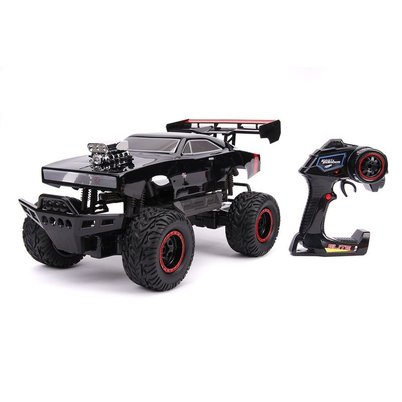 Carro Fast & Furious Dodge Charger R/T 4x4 R/C Escala 1:12 Color Negro
