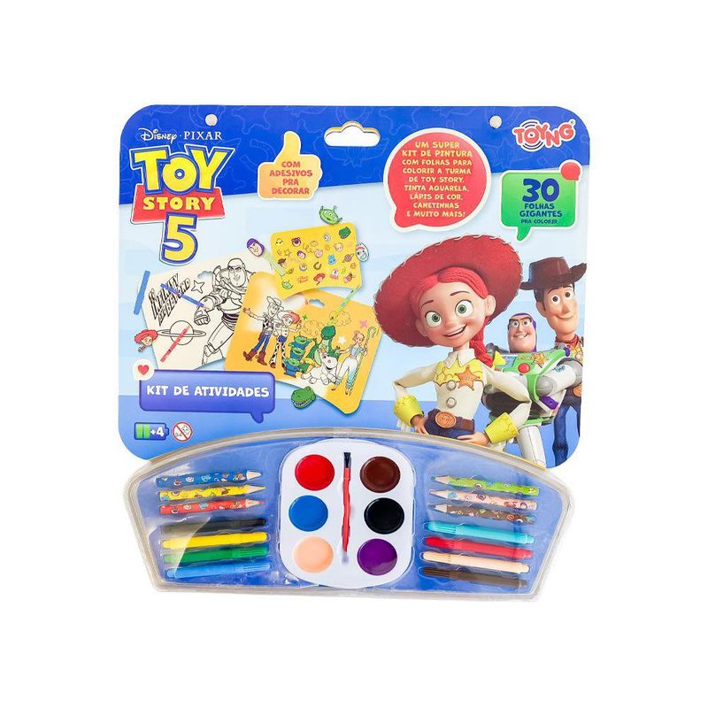 Kit Creativo con Libro de Colorear y Actividades Toy Story 5 Disney Pixar