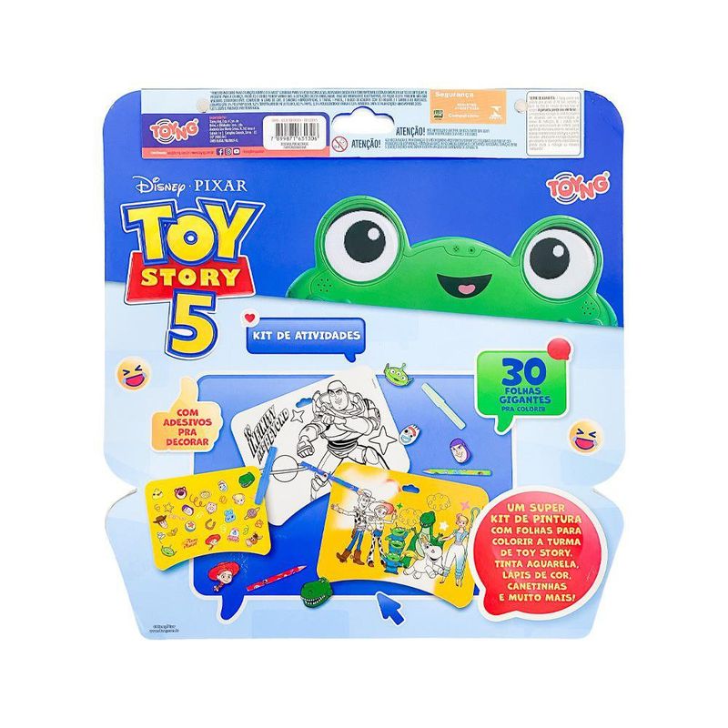 Kit Creativo con Libro de Colorear y Actividades Toy Story 5 Disney Pixar