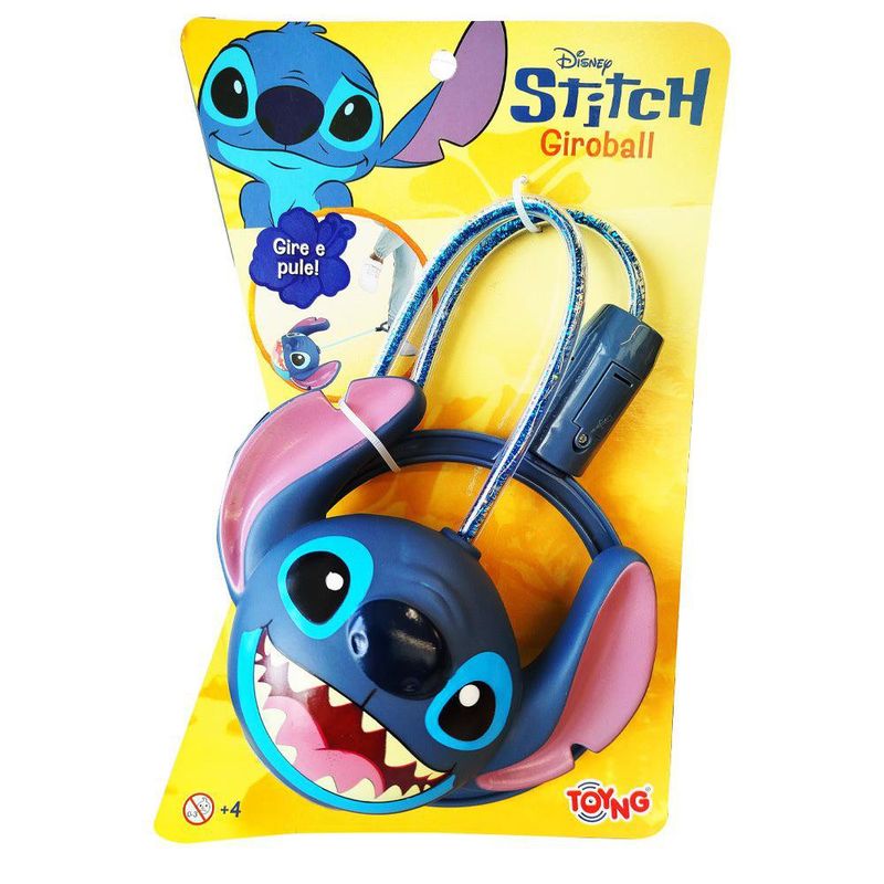 Juego Giratorio Giroball con Luz de Stitch Disney Color Azul