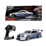 Carro Fast & Furious Nissan Skyline GT-R R/C 2002 Escala 1:10 Color Plateado