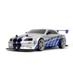 Carro Fast & Furious Nissan Skyline GT-R R/C 2002 Escala 1:10 Color Plateado