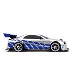 Carro Fast & Furious Nissan Skyline GT-R R/C 2002 Escala 1:10 Color Plateado