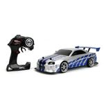 Carro Fast & Furious Nissan Skyline GT-R R/C 2002 Escala 1:10 Color Plateado