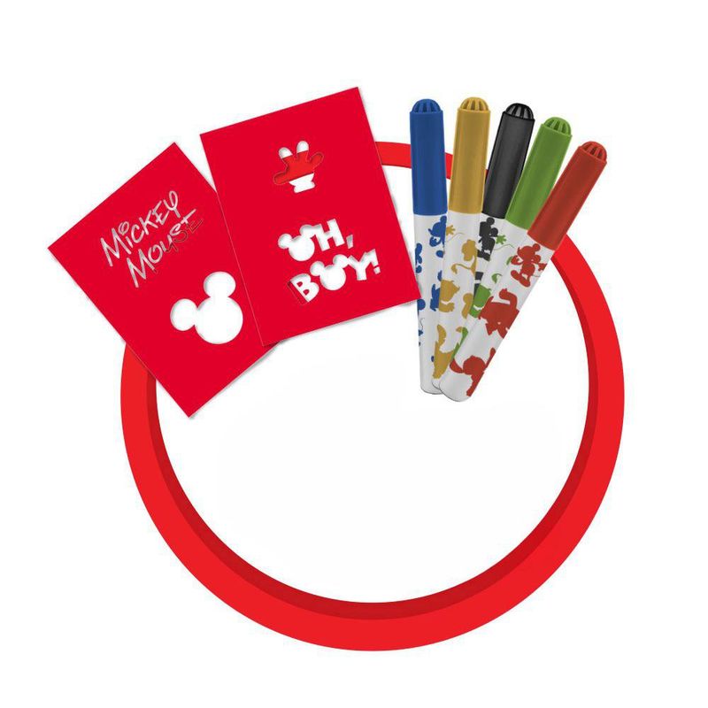 Peluche para Colorear de Mickey Mouse Disney Junior Kit Creativo Infantil