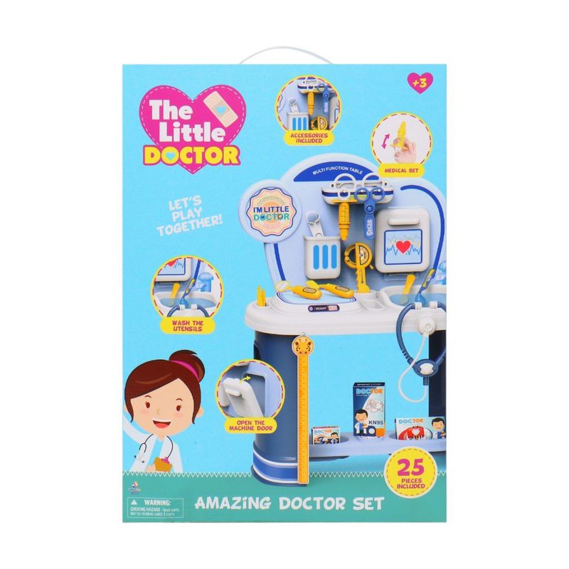 Set de Doctor Infantil Amazing Doctor con 25 Accesorios Multicolor