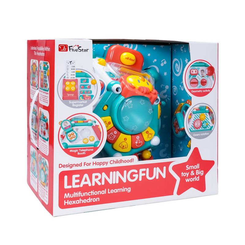 Juguete Multifuncional de Aprendizaje Learning Fun con Luz y Sonido