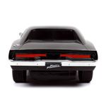 Carro Fast & Furious R/C 1970 Dodge Charger R/T Escala 1:16 Color Negro