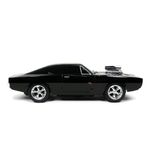 Carro Fast & Furious R/C 1970 Dodge Charger R/T Escala 1:16 Color Negro
