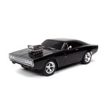 Carro Fast & Furious R/C 1970 Dodge Charger R/T Escala 1:16 Color Negro