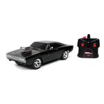 Carro Fast & Furious R/C 1970 Dodge Charger R/T Escala 1:16 Color Negro