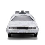 Máquina del Tiempo Back to the Future Die Cast Escala 1:32 Color Blanco