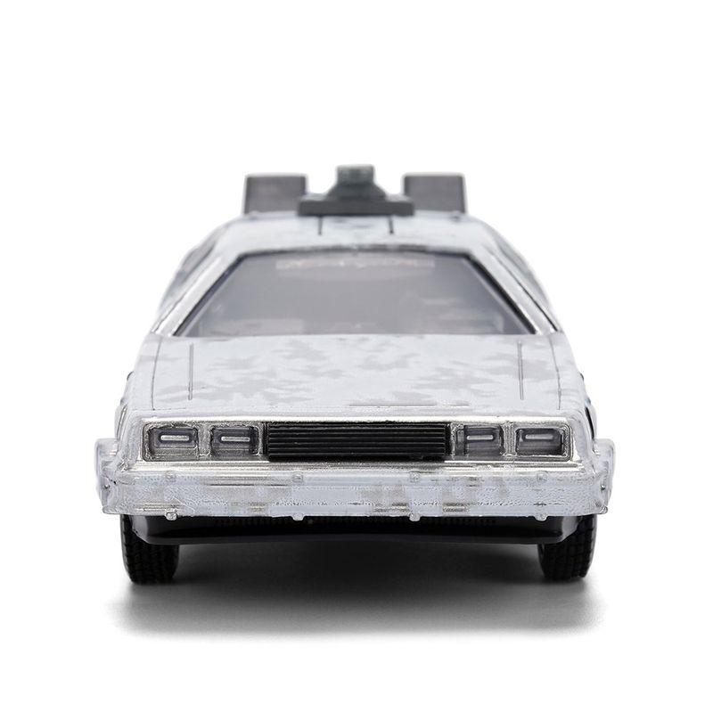 Máquina del Tiempo Back to the Future Die Cast Escala 1:32 Color Blanco