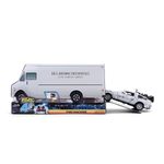 Máquina del Tiempo Back to the Future Die Cast Escala 1:32 Color Blanco