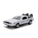 Máquina del Tiempo Back to the Future Die Cast Escala 1:32 Color Blanco