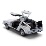 Máquina del Tiempo Back to the Future Die Cast Escala 1:32 Color Blanco