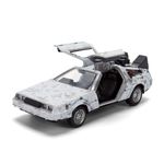 Máquina del Tiempo Back to the Future Die Cast Escala 1:32 Color Blanco