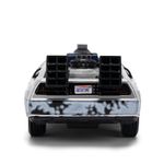 Máquina del Tiempo Back to the Future Die Cast Escala 1:32 Color Blanco