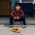 Carro Fast & Furious Toyota Supra R/C de Brian Escala 1:16 Color Naranja