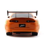 Carro Fast & Furious Toyota Supra R/C de Brian Escala 1:16 Color Naranja