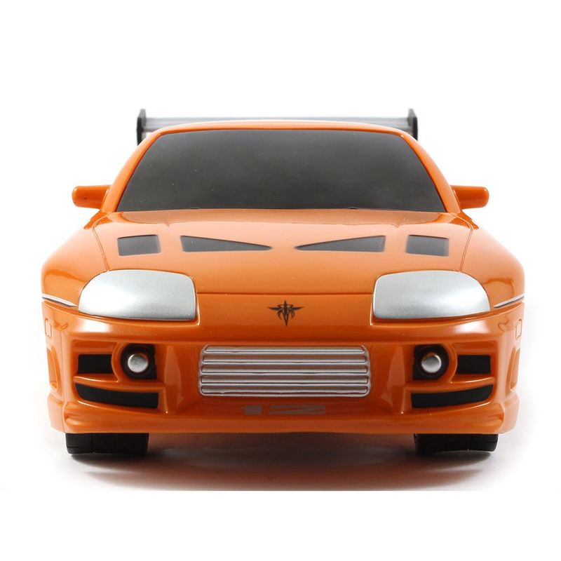 Carro Fast & Furious Toyota Supra R/C de Brian Escala 1:16 Color Naranja