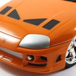 Carro Fast & Furious Toyota Supra R/C de Brian Escala 1:16 Color Naranja