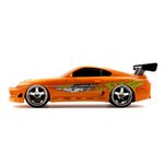 Carro Fast & Furious Toyota Supra R/C de Brian Escala 1:16 Color Naranja