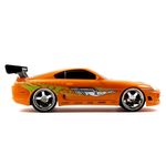 Carro Fast & Furious Toyota Supra R/C de Brian Escala 1:16 Color Naranja