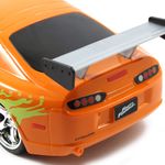 Carro Fast & Furious Toyota Supra R/C de Brian Escala 1:16 Color Naranja