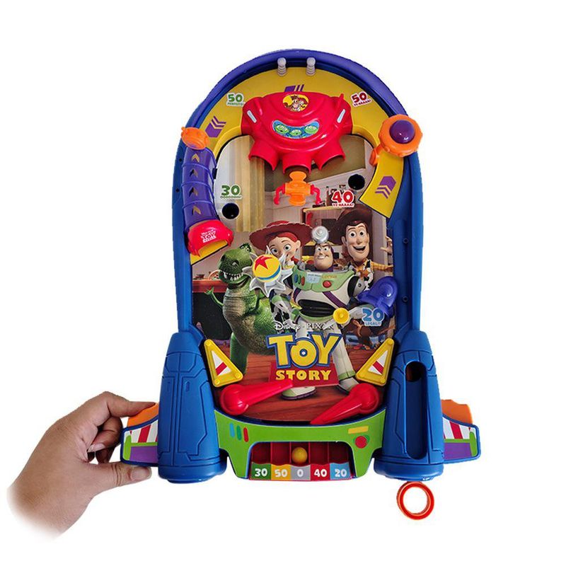 Juego de Mesa Pinball Toy Story Estilo Arcade Infantil Multicolor