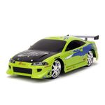 Carro Fast & Furious R/C 1995 Mitsubishi Eclipse Escala 1:16 Color Verde
