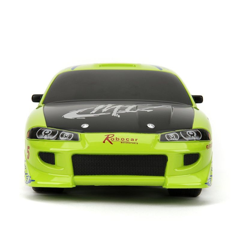 Carro Fast & Furious R/C 1995 Mitsubishi Eclipse Escala 1:16 Color Verde